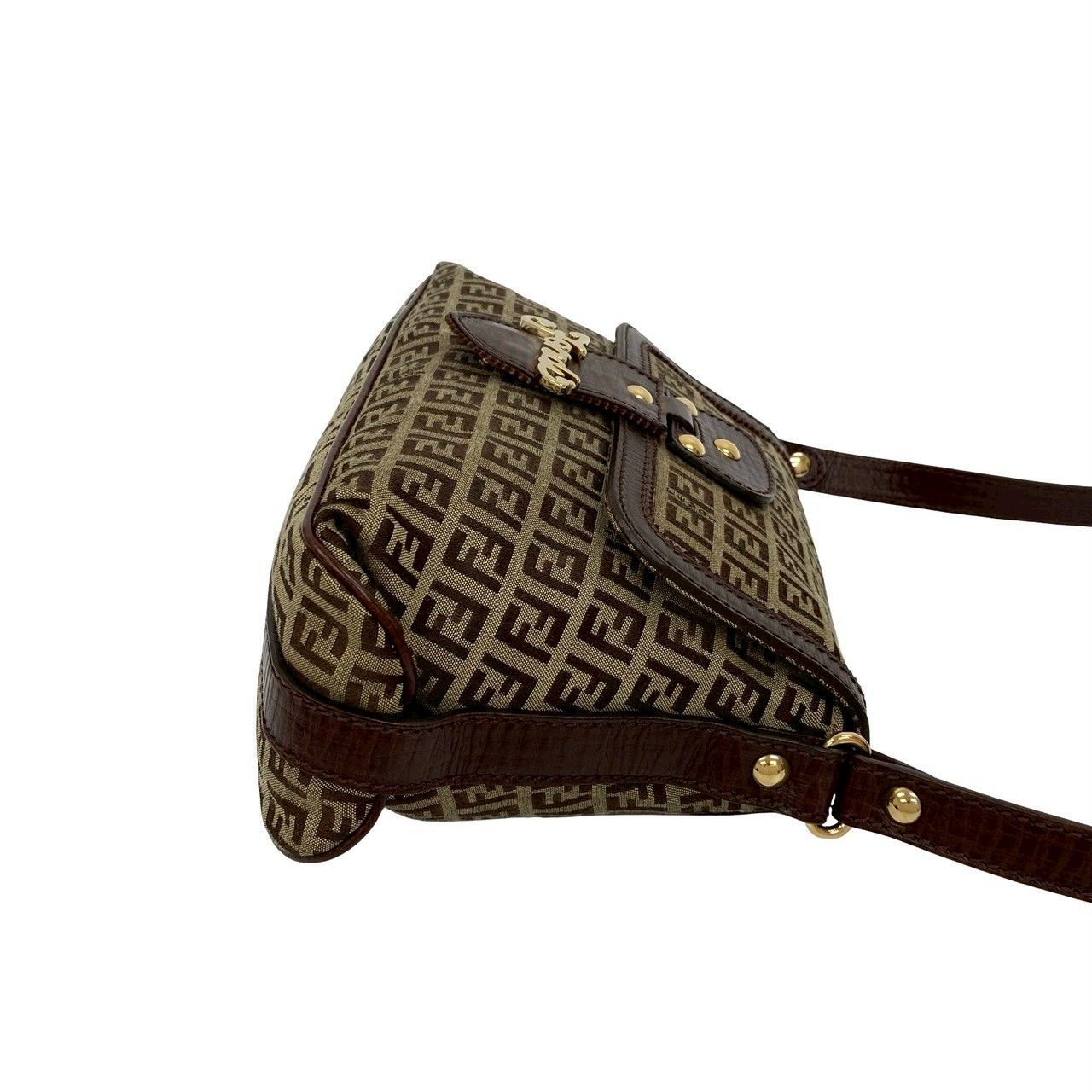 【美品】ズッキーノ柄 肩掛けトートバッグ鑑定済フェンディFENDI F金具 楽天市場】【バッグ】FENDI フェンディ ズッキーノ ズッカ柄