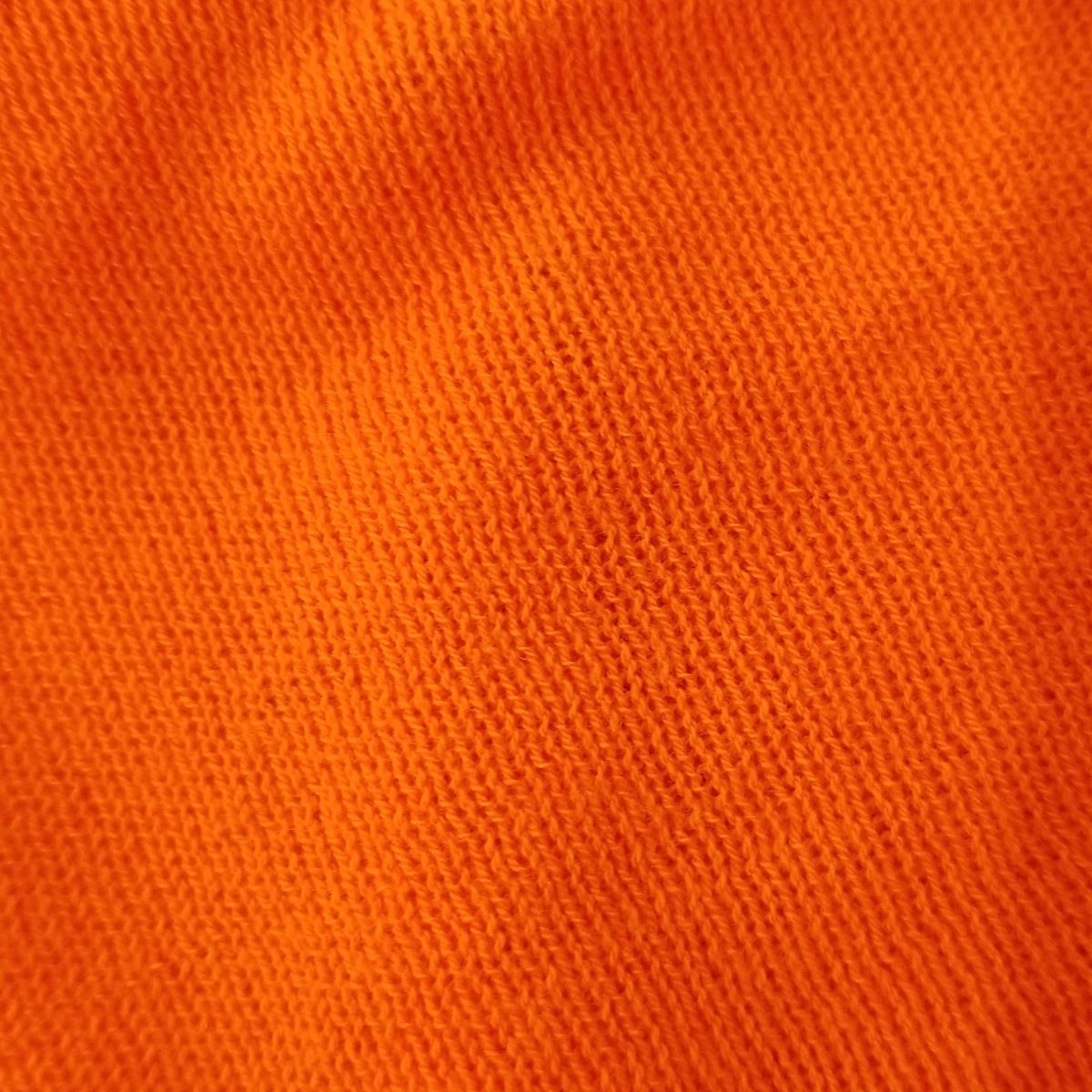 ZUCCa - ZUCCA(ズッカ) カーディガン サイズM レディース美品  - オレンジ 半袖 ZUCCa - ZUCCA(ズッカ) カーディガン サイズM レディース美品