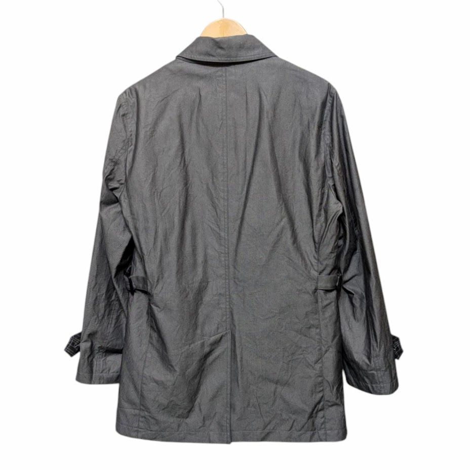 【美品】バーバリー ブラックレーベル ステンカラーコート カシミヤ ライナー付 美品 バーバリーブラックレーベル ステンカラーコート ライナー