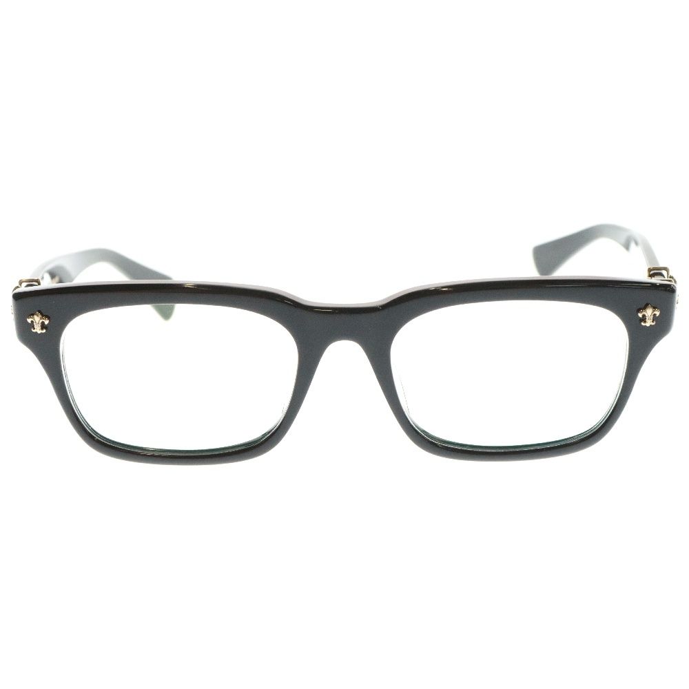 CHROME HEARTS クロムハーツ GITTIN ANY? BSフ テンプル ウェリントン型 サングラス 眼鏡 メガネ アイウェア ブラック