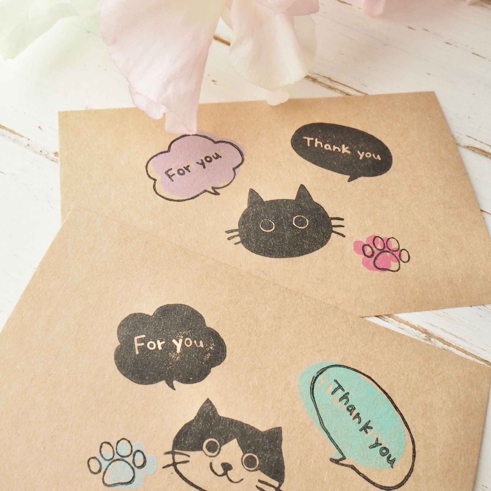 消しゴムはんこ♡吹き出しFor you♡ - メルカリ
