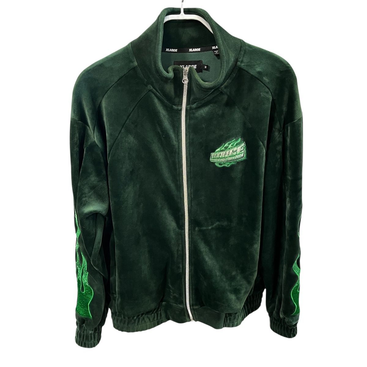♪2875 X-LARGE エクストララージ VELOUR TRACK JACKET 101244021006 