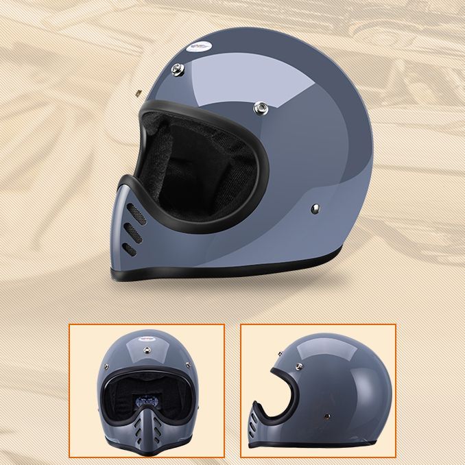 AMZ MTXフルフェイスヘルメットガラス繊維 小帽体オフロードヘルメット ...