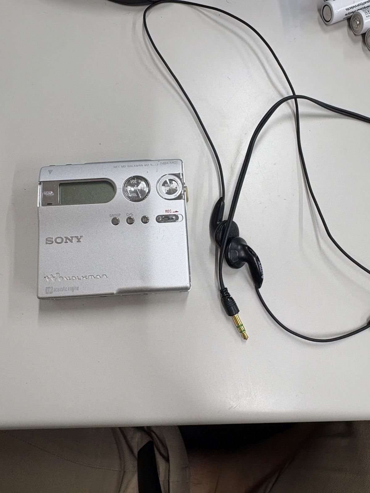 sony ウォークマン WALKMAN mz-n910 mdプレイヤーミニディスク