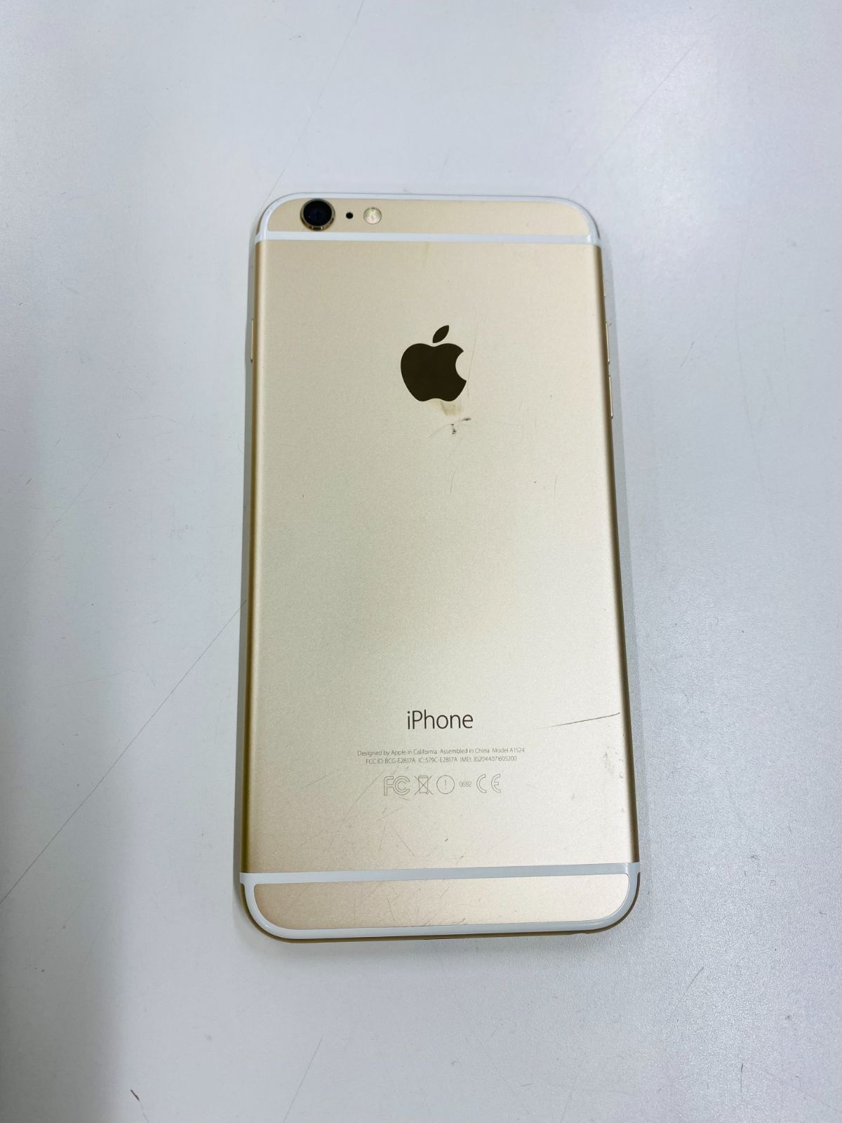 訳あり品】(478)au iPhone6Plus 64GB ゴールド 本体のみ - メルカリ