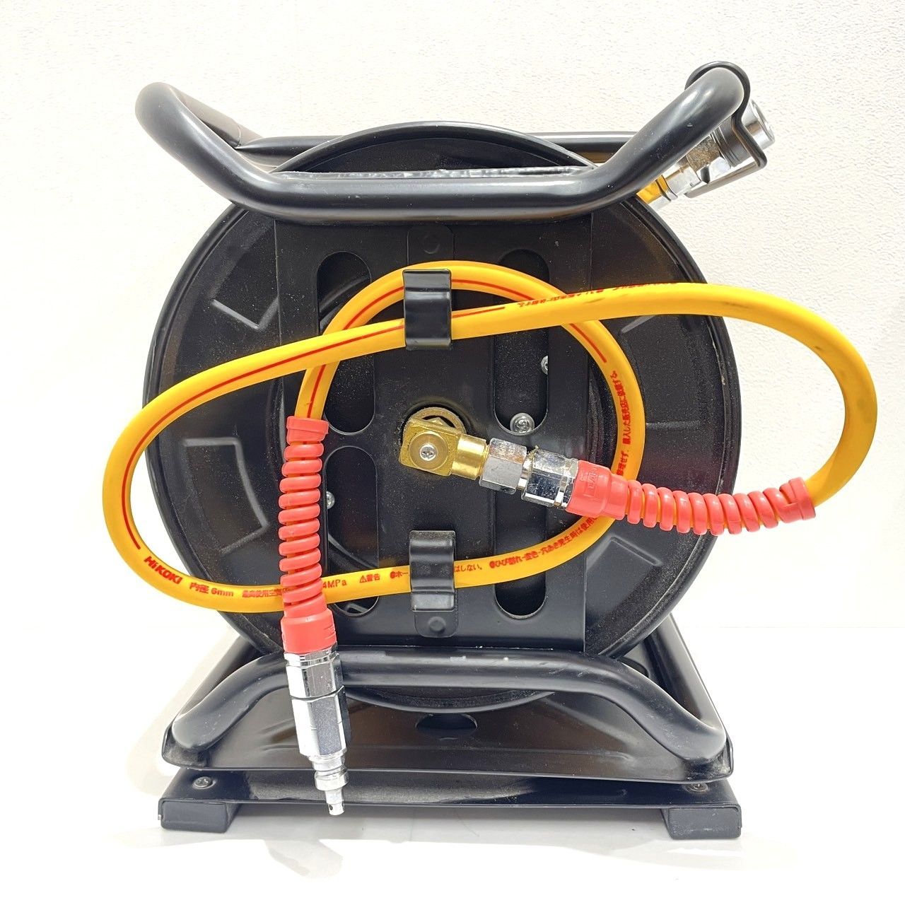 HIKOKI ハイコーキ 6mm用高圧エアホースリール 0089-0292 30m エア工具 動作未 ジャンク 006124