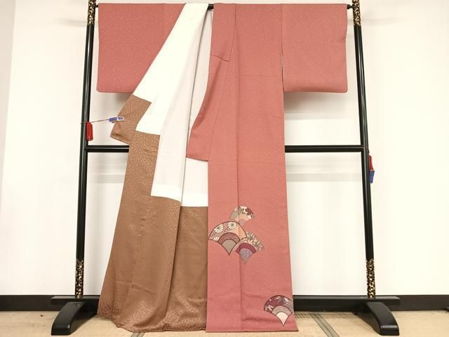 平和屋着物○染色の魔術師 染乃座・大久保玄才 そめのざ玄才 訪問着 花