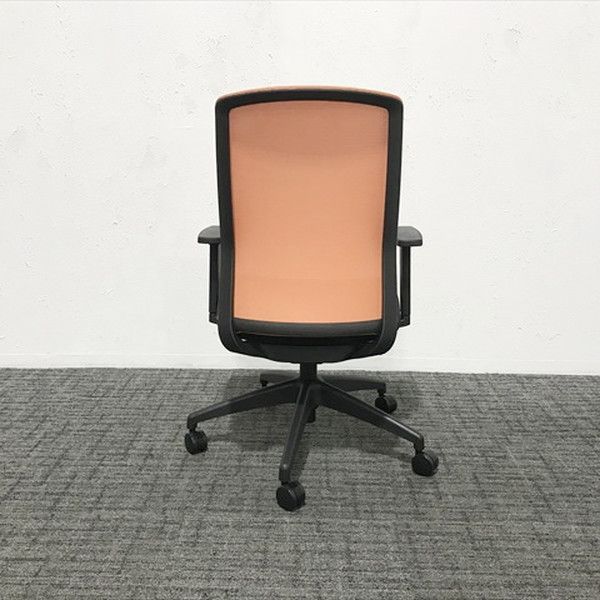 クロッカチェア オフィスチェア オレンジ ブラック