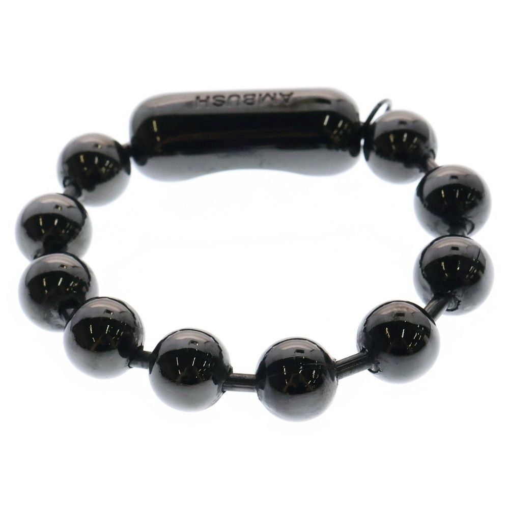 【正規品】【付属品付】AMBUSH ball chain bracelet AMBUSH Gunmetal Huge Ball Chain Bracelet Ambush