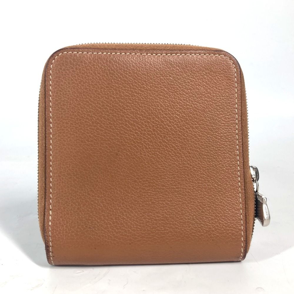 HERMES 二つ折り財布 ブラウン エルメス 二つ折り財布 財布 レディース ベアン コンパクト B