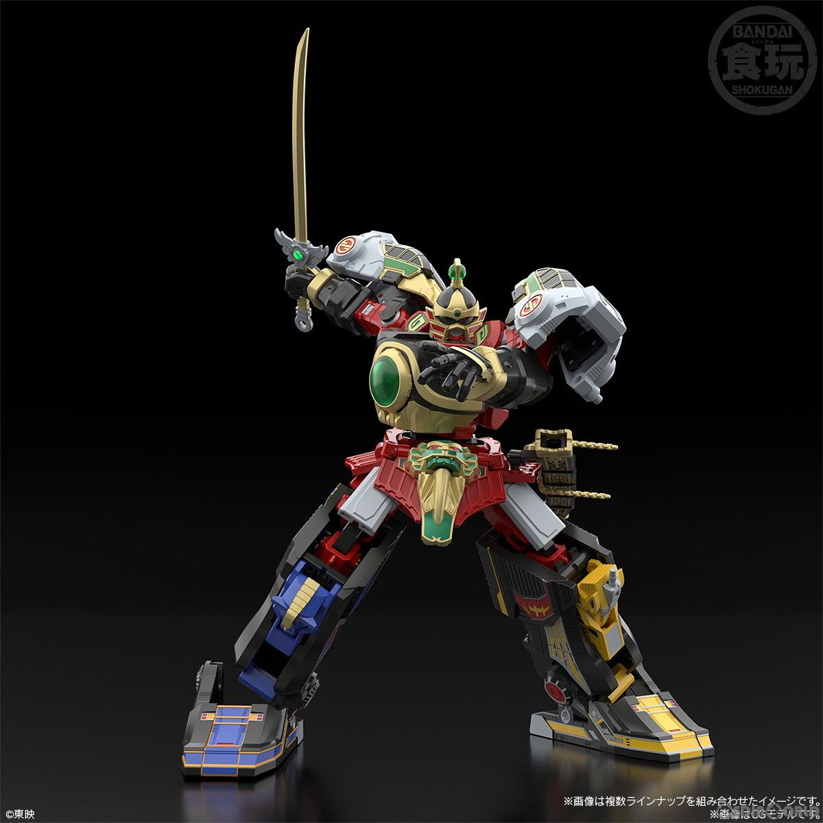 大連王　五星戦隊ダイレンジャー 五星戦隊ダイレンジャー」大連王・天空気殿再現の食玩「SMP 五星