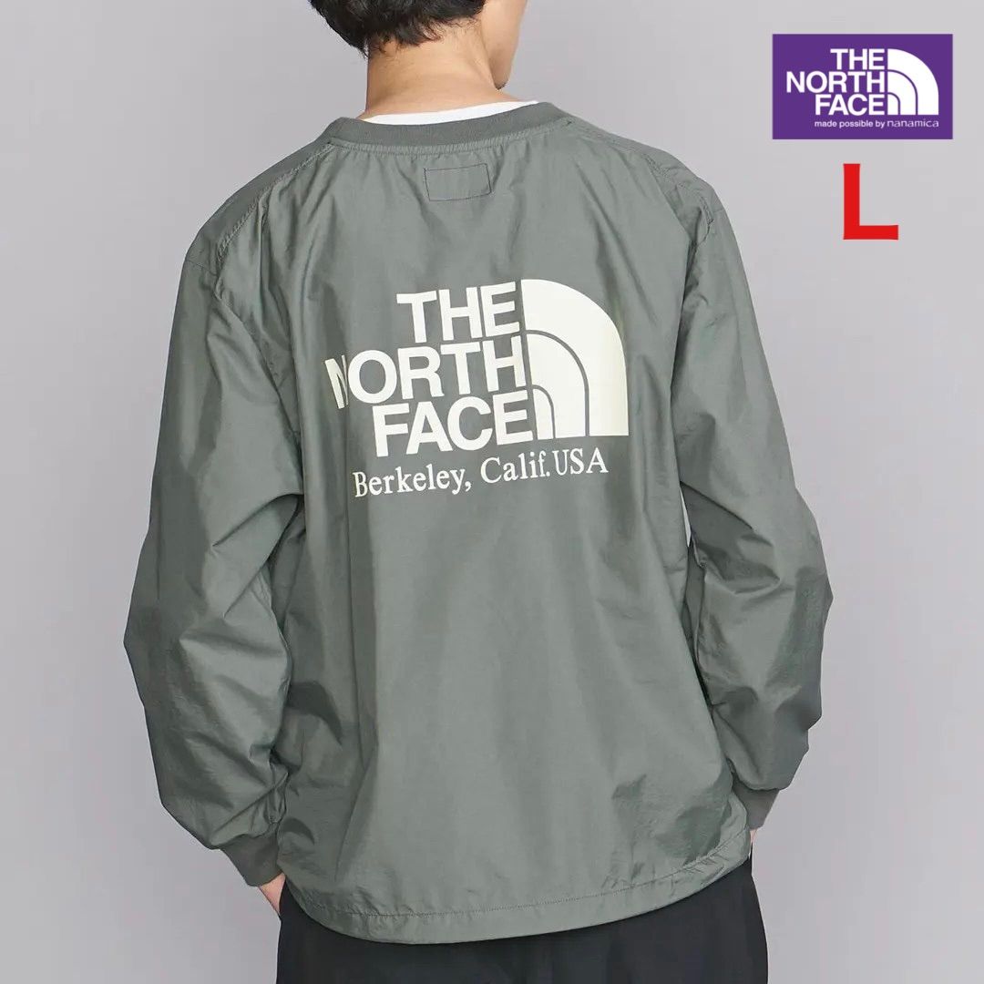 THE NORTH FACE / PURPLE LABEL BEAUTY&YOUTH別注 L/S Logo Woven Tee