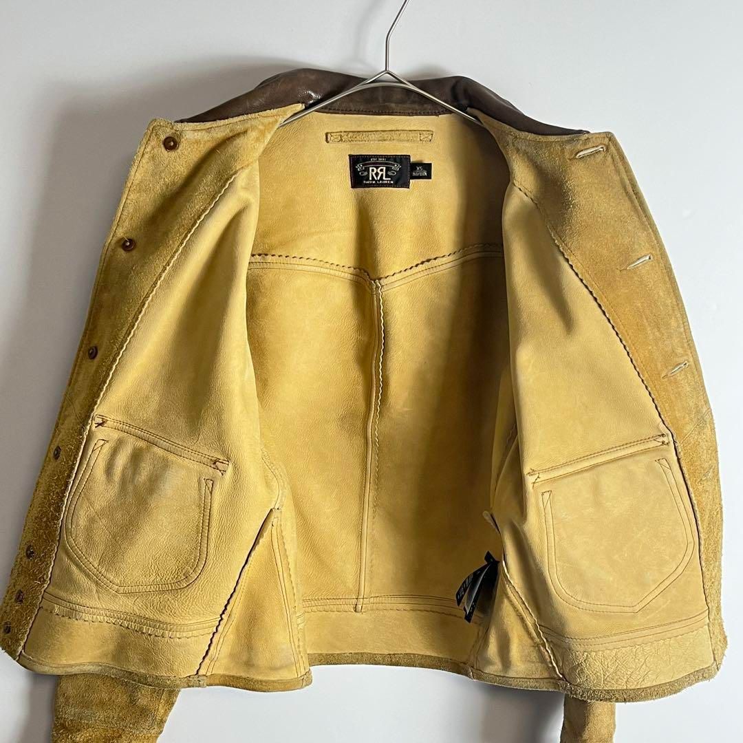 【ジョニーデップ着用】RRL LEATHER SKINNER JACKET ジョニーデップ着用】RRL LEATHER SKINNER JACKET - メルカリ