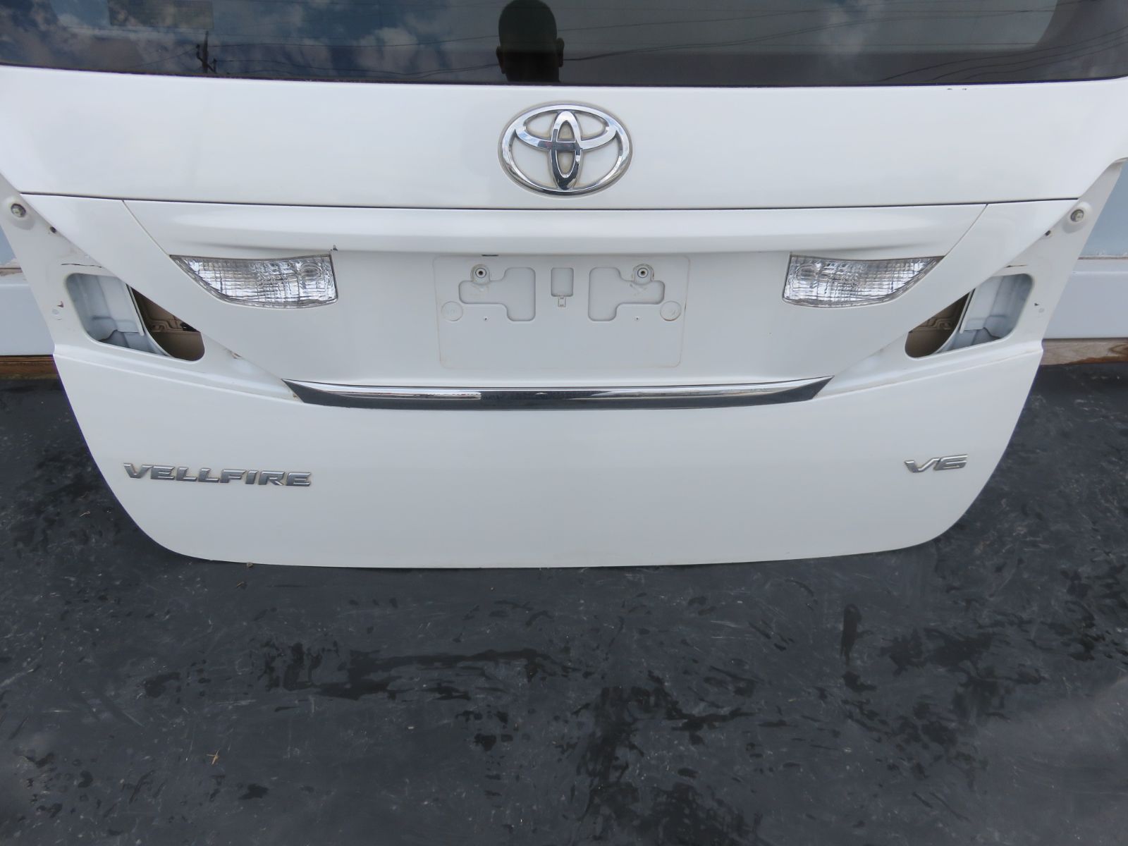 SFC2616 ヴェルファイア ANH20W ANH25W GGH20W GGH25W 前期 純正 パワーバックドア リアゲート トランク ハッチバック 070 パールホワイト