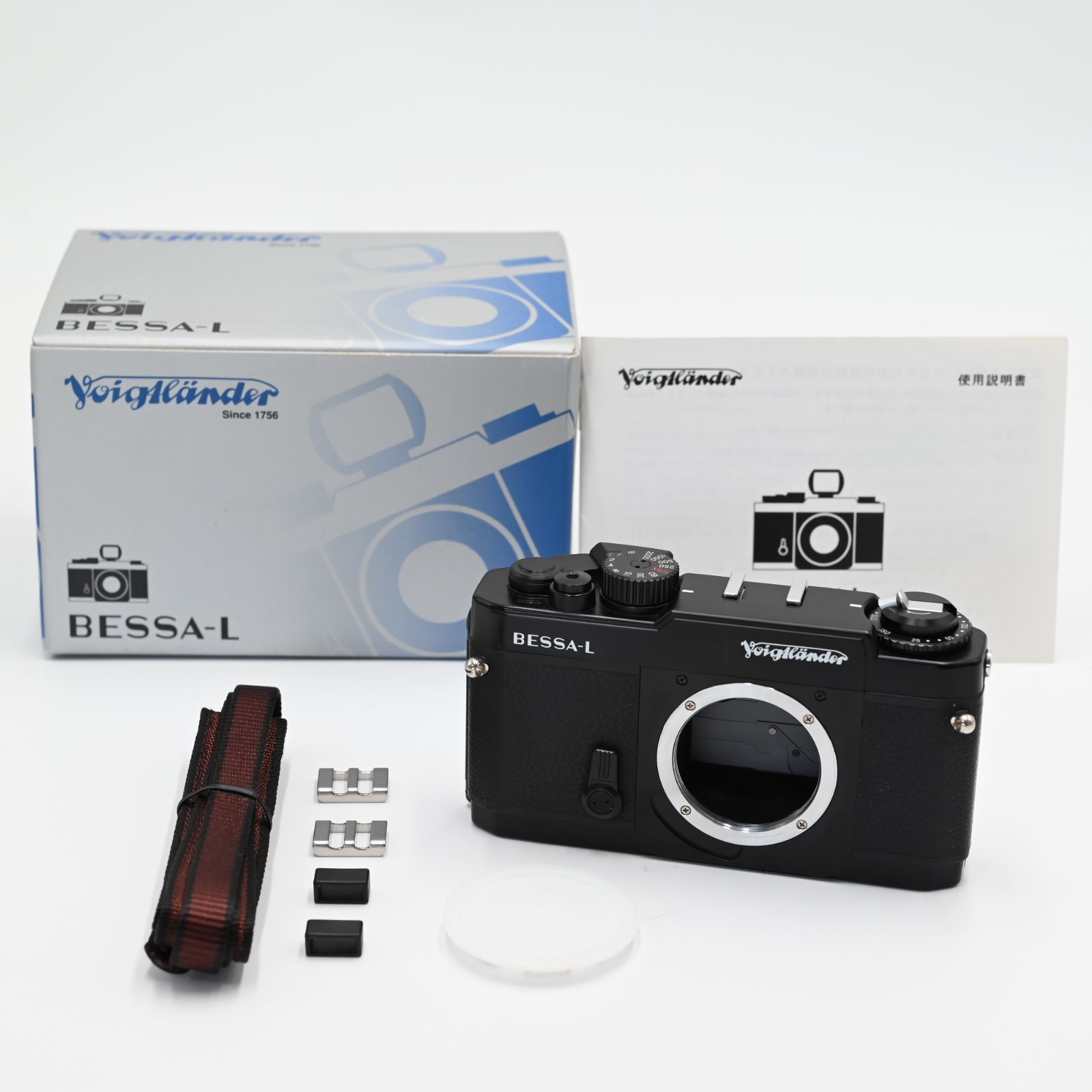 新品級】Voigtlander フォクトレンダー BESSA-L ベッサ L ボディ ブラック #1184 - メルカリ