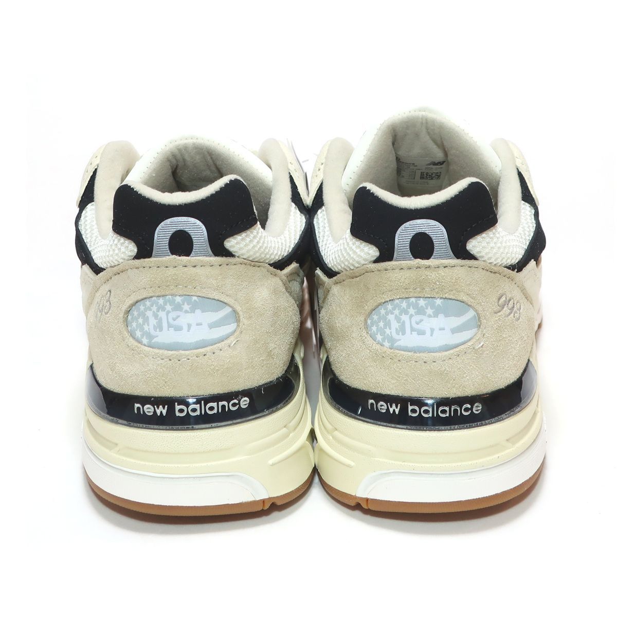 NEW BALANCE U993WS SEA SALT/BLACK SUEDE MADE IN USA 