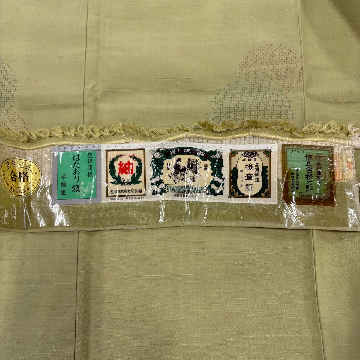 結城紬 身丈164.5cm 裄丈67.5cm 正絹 美品 逸品 【中古】（楽天市場  