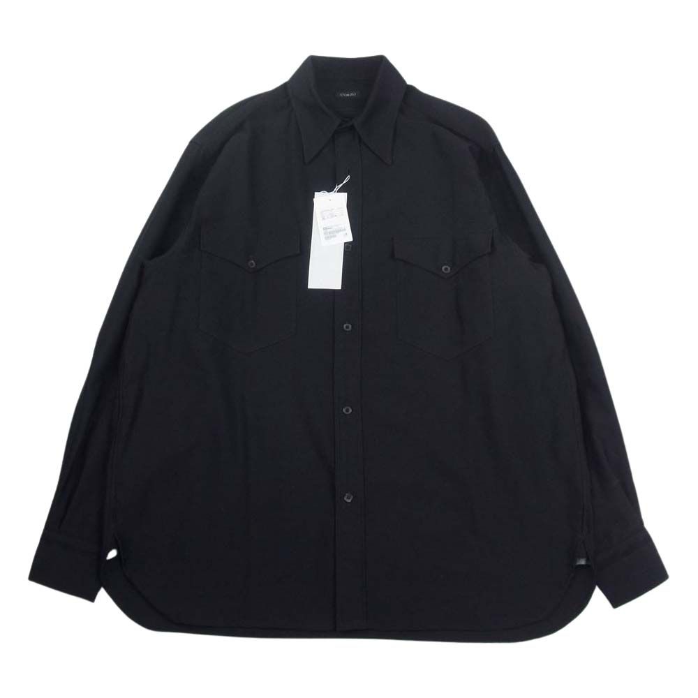 25900円 comoli22AW ウールモールスキンワークシャツ サイズ2 | www.150 ...シャツ