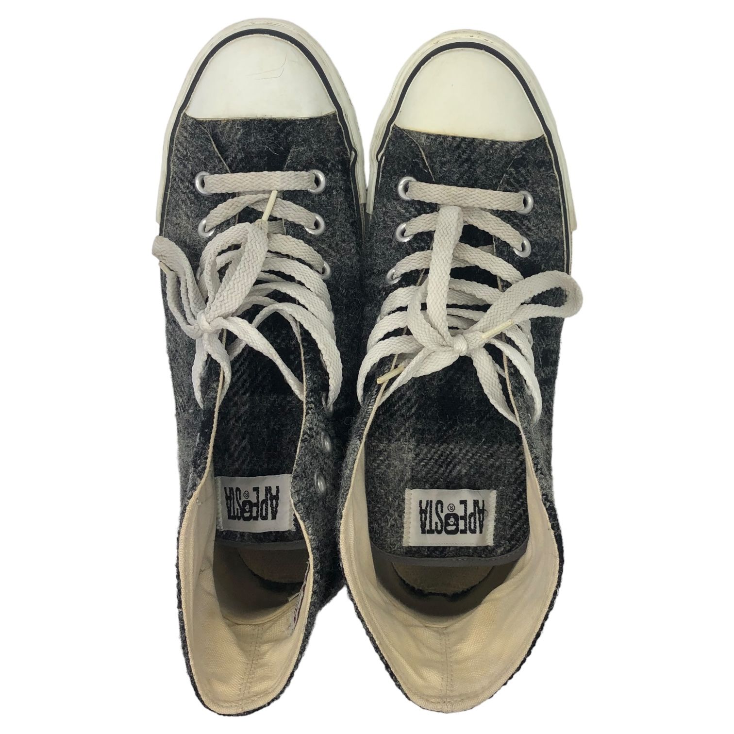 クッション A BATHING APE Harris Tweed エイプ