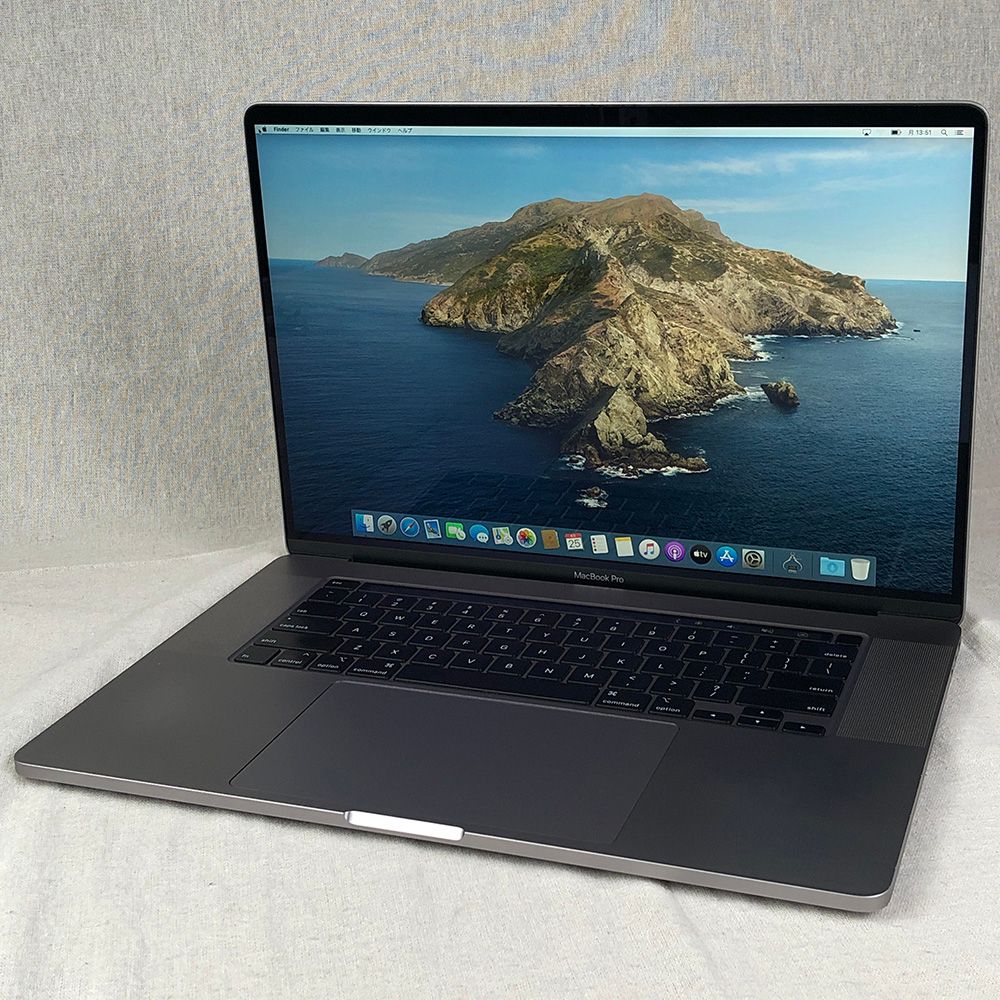 本体のみ Apple MacBook Pro 16インチ 2019 Touch Bar Radeon Pro 5300M i7 16GB 512GB A2141 EMC3347 MB-251597 351988