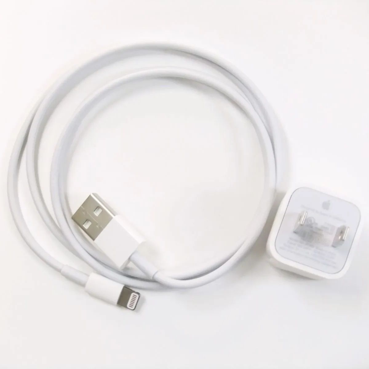 中古】 Apple純正 5W USB電源アダプタ A1385 Lightningケーブル1m付き - メルカリ