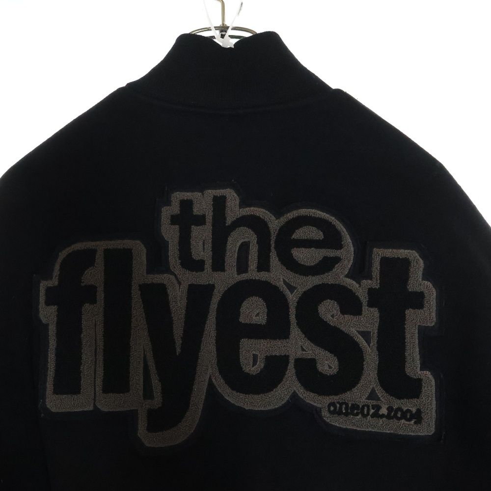 Hideandseek (ハイドアンドシーク) スタジャン ジャケット ロゴ レザー  