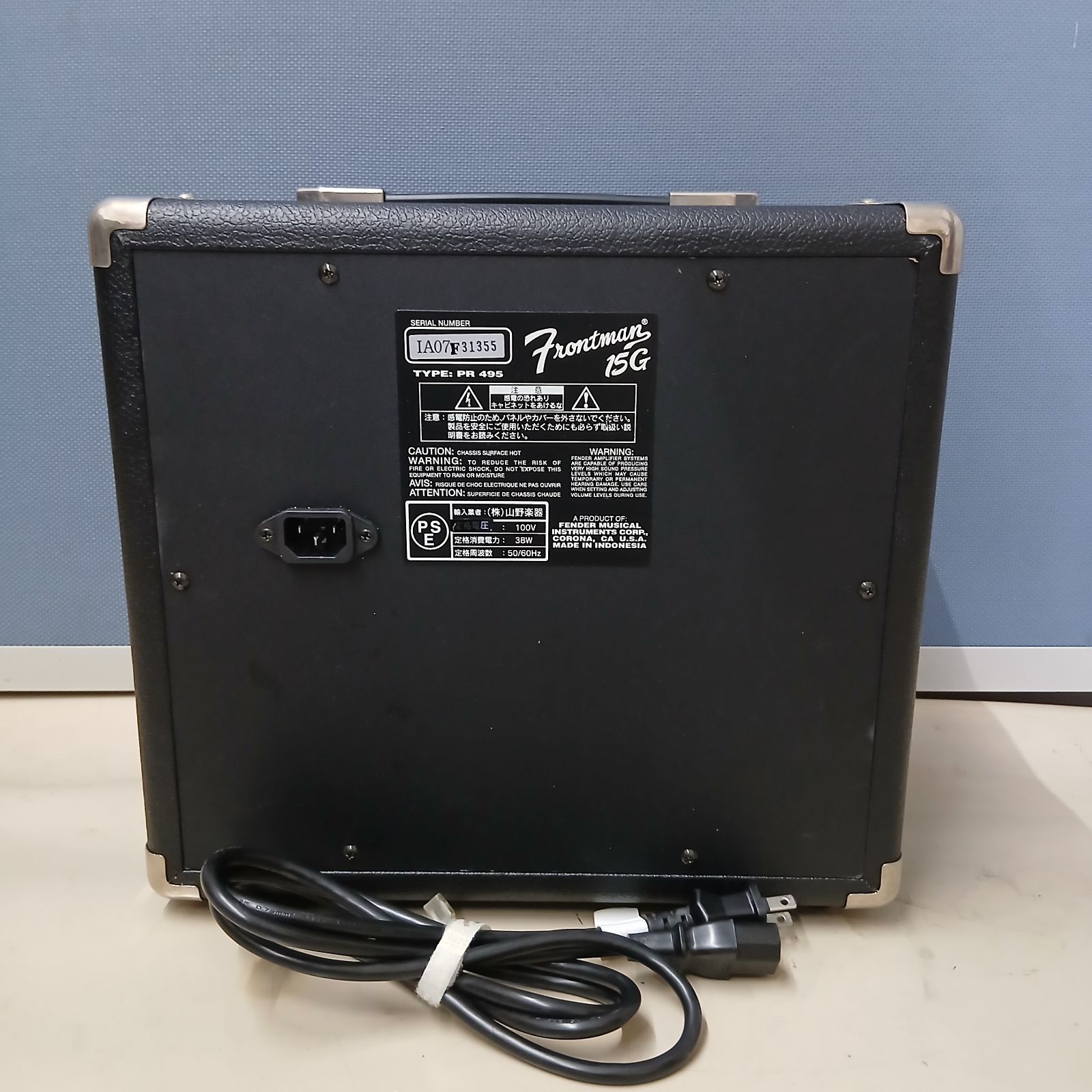 Fender Frontman15G ギターアンプ Bluetooth機能搭載