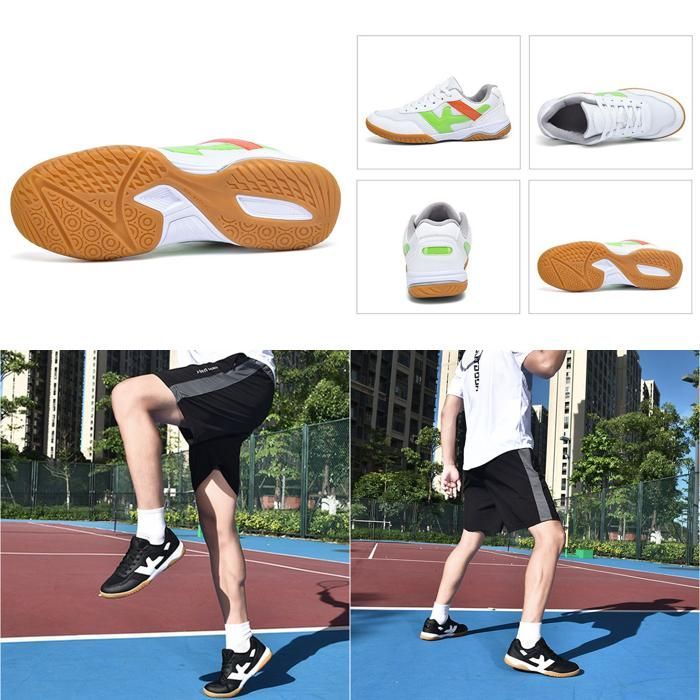 ブラック 37(23.0cm) スポーツシューズ バドミントン テニス 卓球