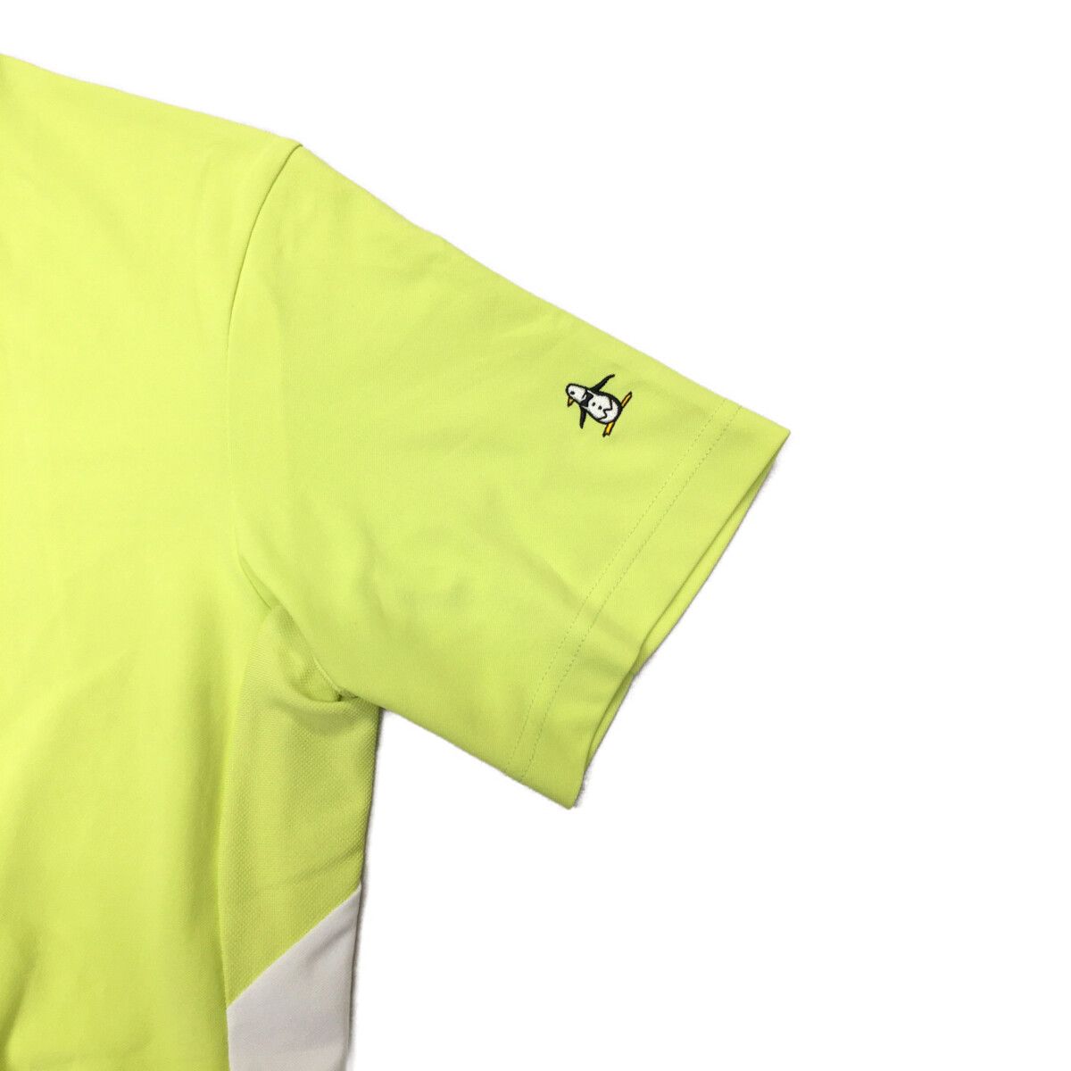 メンズ マンシングウェア Munsing wear 半袖シャツ L 黄緑系