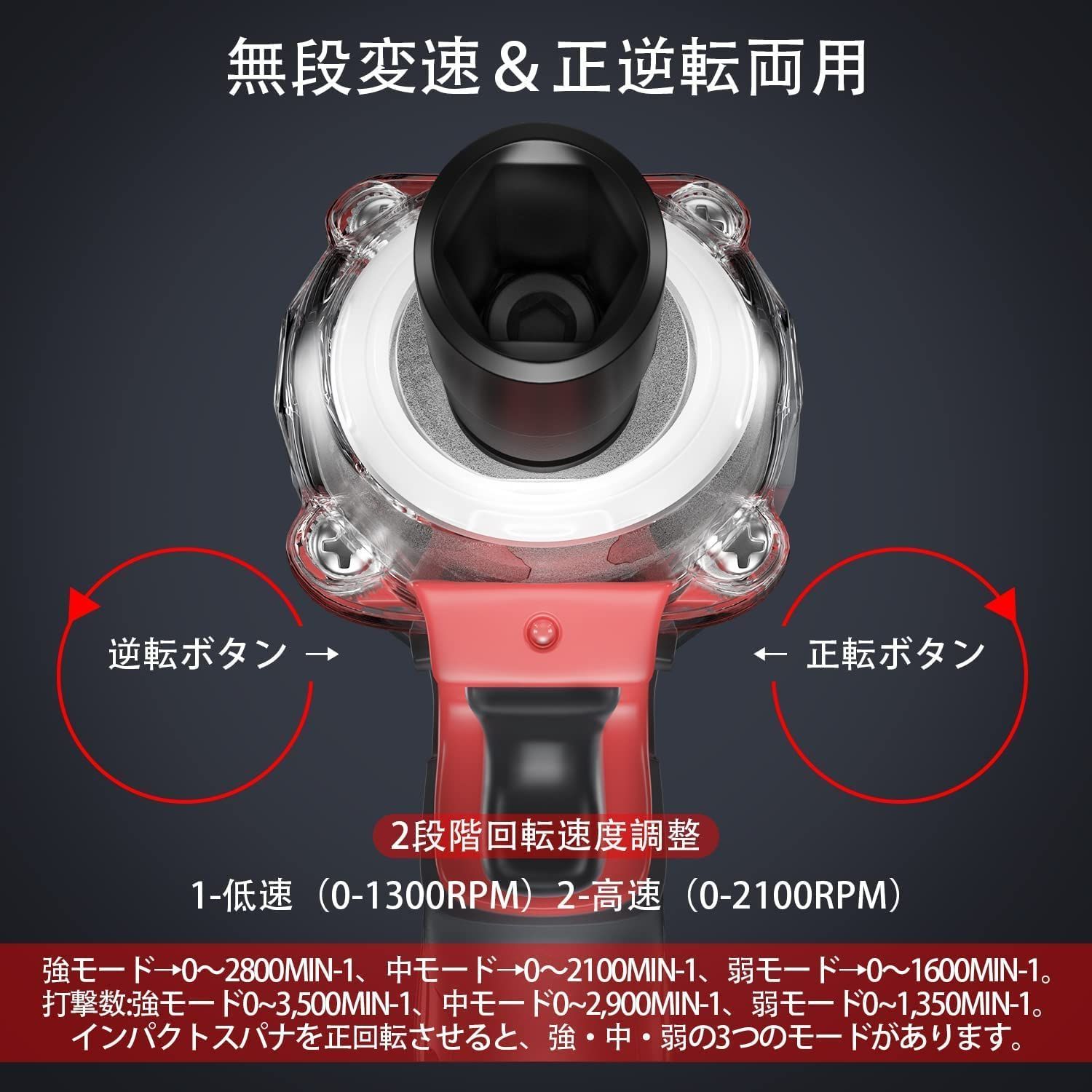 電動インパクトレンチ 21V 大容量 バッテリー2個セット 長時間 強力 最大トルク約350Nm 6000mAh HOVERED 自動車  インパクトレンチ タイヤ交換 無段変速 過熱保護 自動停止 インパクト 電動レンチ 電動ドライバー 電動ドリル コードレス - メルカリ