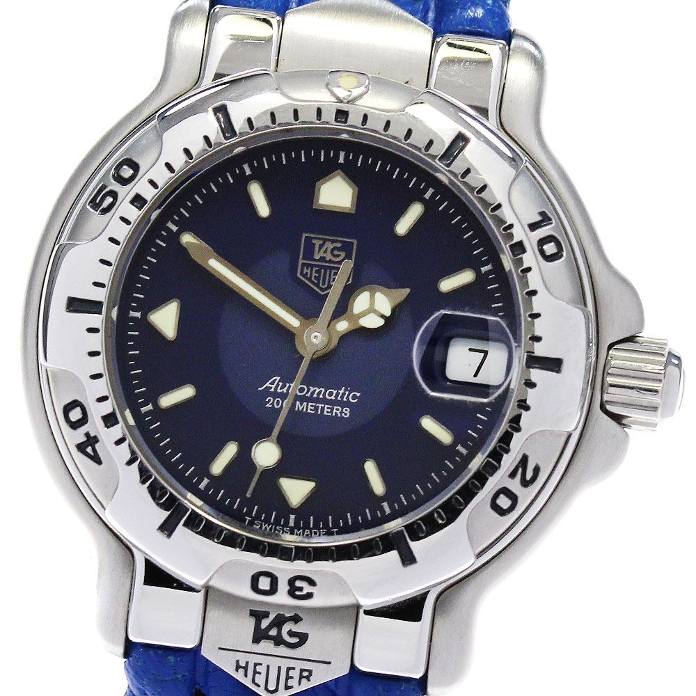 【希少】TAG HEUER タグホイヤー 腕時計 WH2315-K1 自動巻 TAG HEUER タグホイヤー 6000シリーズ デイト WH2315-K1 ピンク 自動