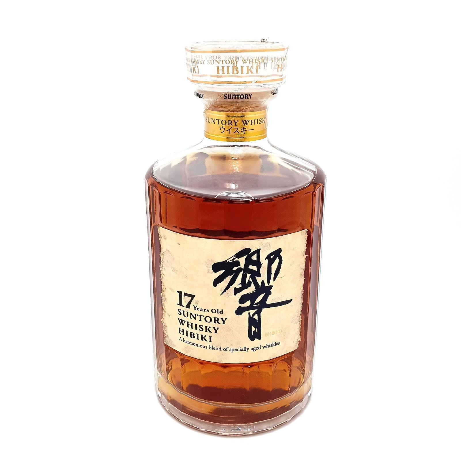 未開栓 SUNTORY サントリー HIBIKI 響 17年 17Years Old 裏面ゴールドラベル ウイスキー 700ml 43% 国産酒 古酒  MB/E3 - メルカリ