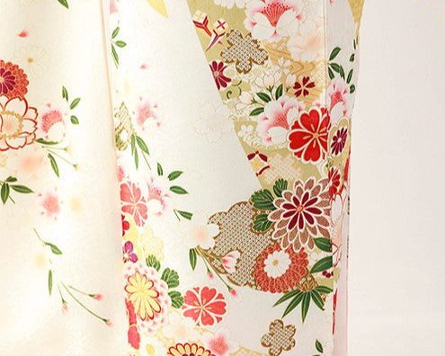 くらしを楽しむアイテム 振袖 身長150-165cm wh-065 白 身長150-165cm wh-047（振袖 白 着物・浴衣