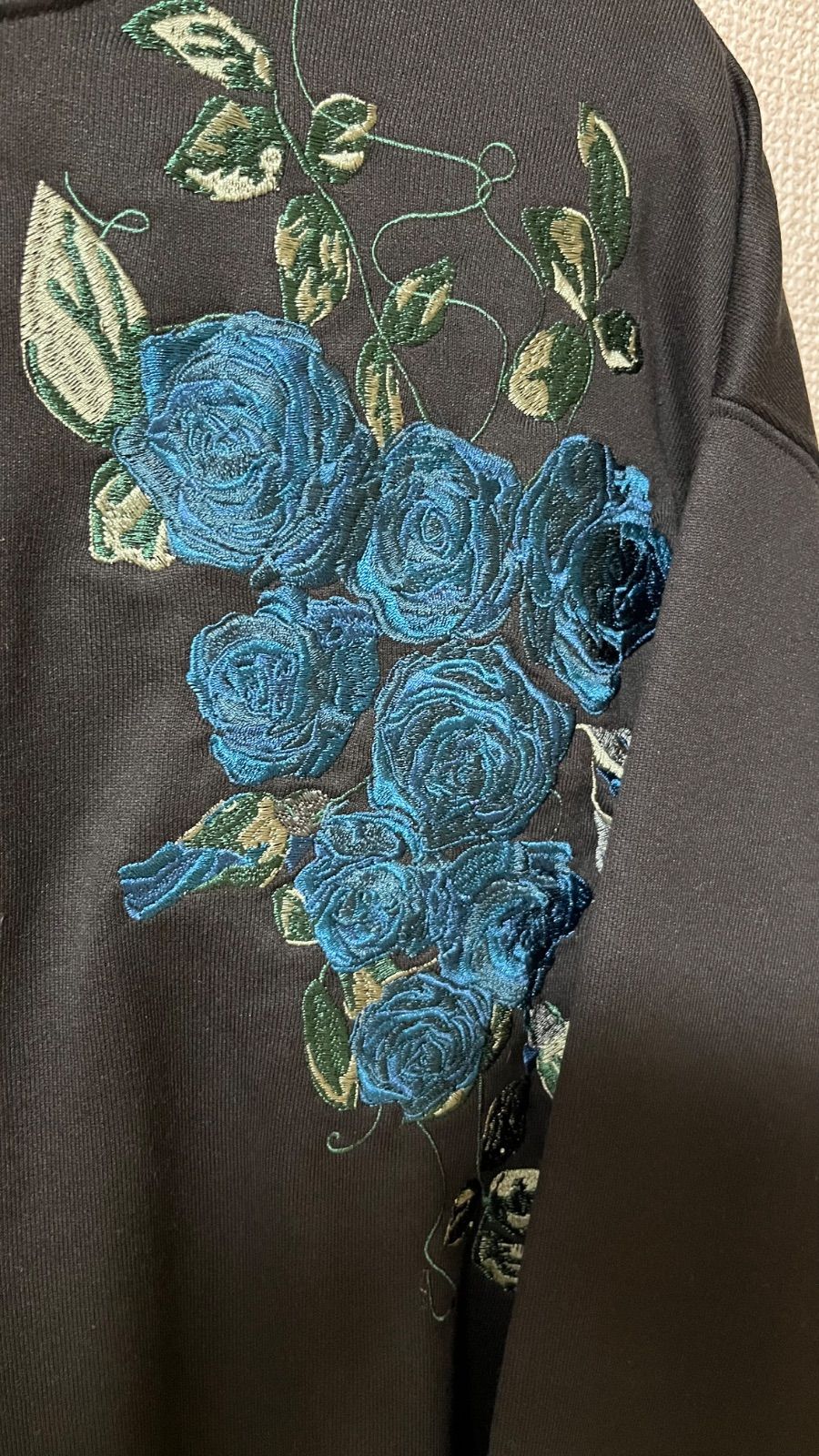 HARE×Ado コラボスウェット レースローズ刺繍ブラック　 Sサイズ HARE×Ado コラボスウェット いろどり ブラック Mサイズ
