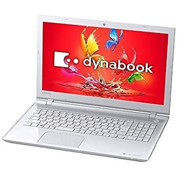 中古】東芝 ノートパソコン dynabook リュクスホワイト PT55UWP-BWA