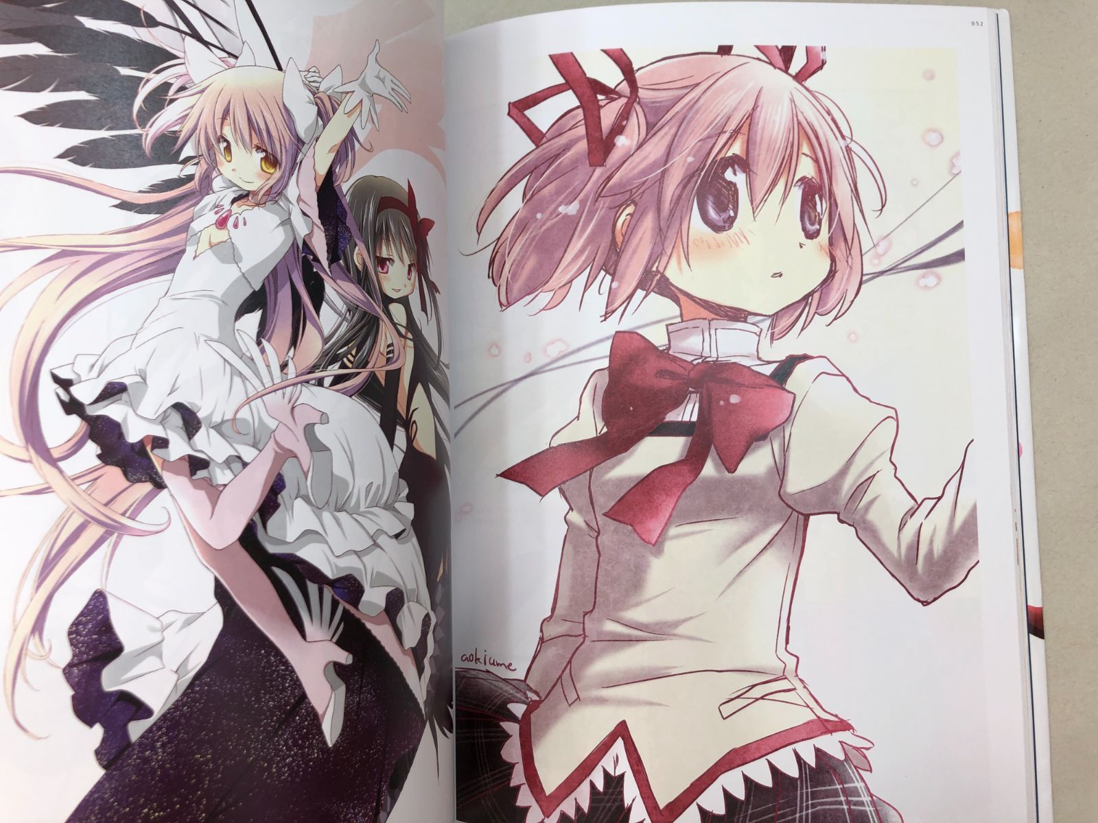 魔法少女まどか★マギカ 蒼樹うめ先生描き下ろし まどかとほむらのスイーツTシャツ 魔法少女まどか☆マギカ 蒼樹うめ先生描き下ろし まどかとほむら