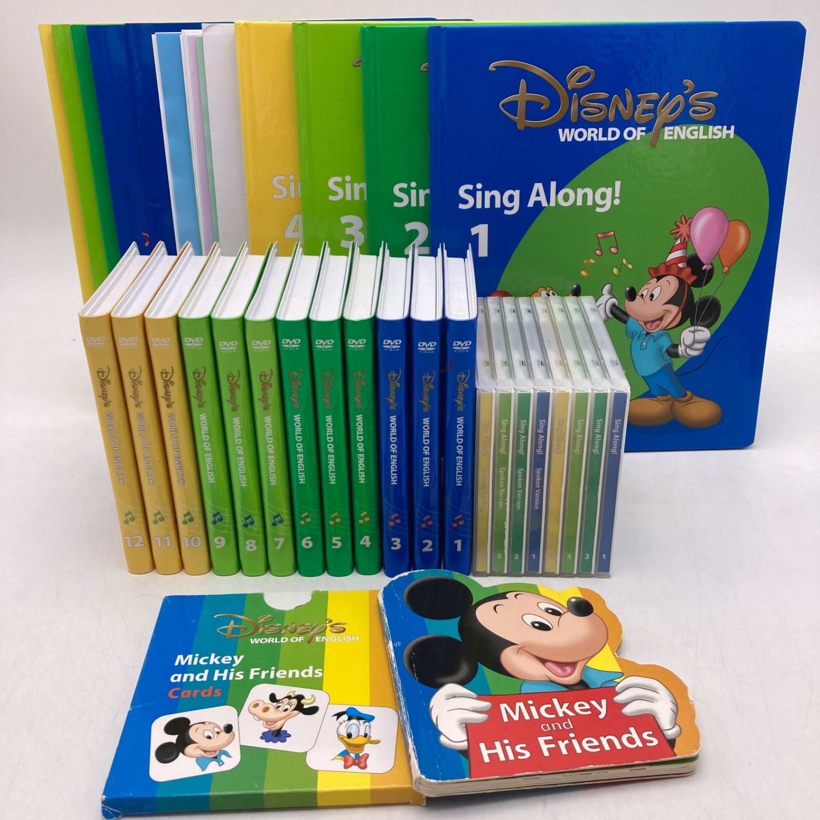 2016年購入 シングアロングセット 新子役 DVD12枚 絵本＆CD 字幕あり 