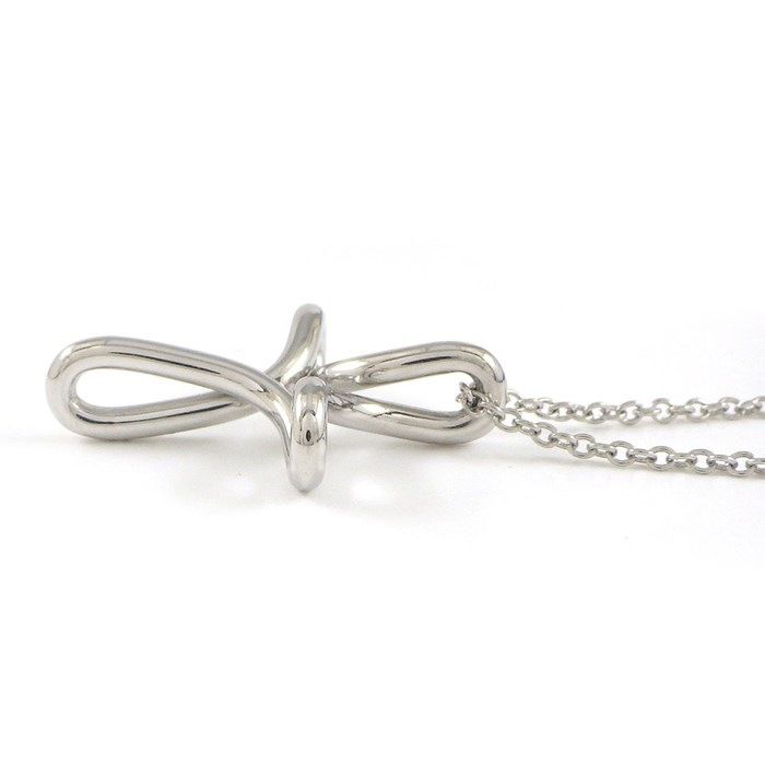 ティファニー Tiffany & Co. ネックレス インフィニティ クロス 