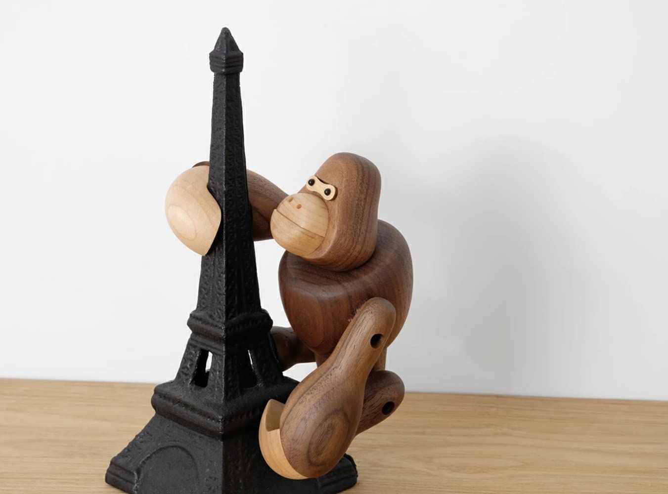 置物 ゴリラ 木制 動物 オブジェ 北欧雑貨 かわいい インテリア 人形