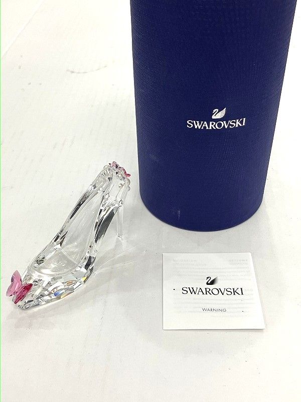 SWAROVSKI - スワロフスキー SWAROVSKI 極美品 ハイヒール チョウ クリスタル スワロフスキー SWAROVSKI 極美品 ハイヒール チョウ 蝶