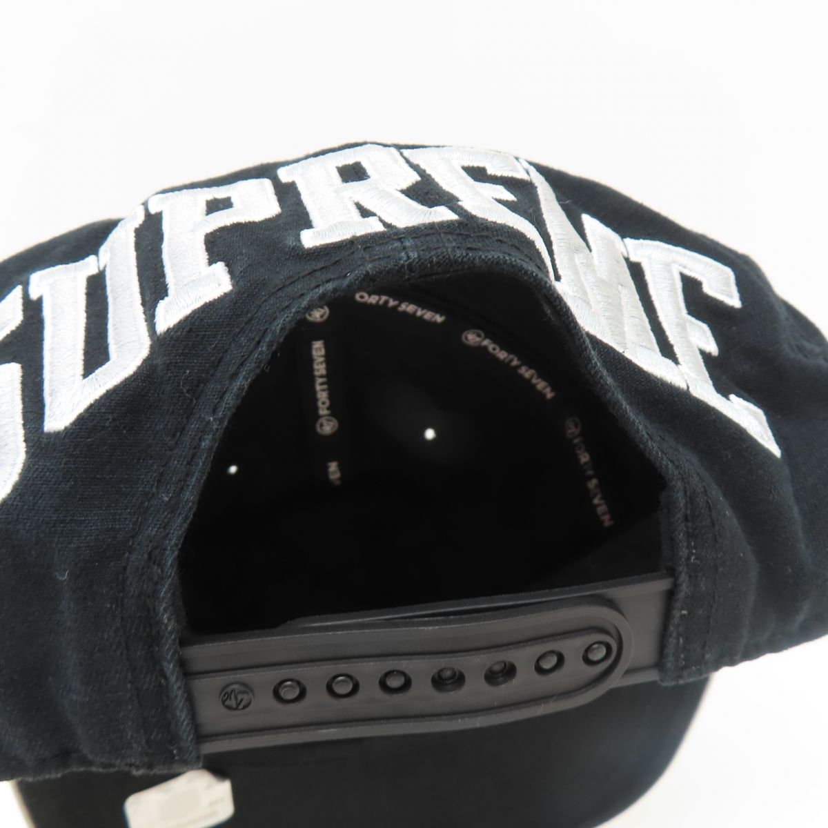 Supreme NFL Raiders 47 Brand 5パネルキャップ Supreme NFL x Raiders x '47 5-Panel Black - SS19 - US