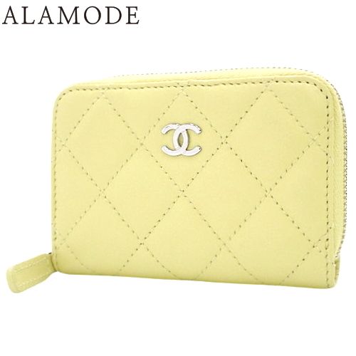 CHANEL(シャネル) マトラッセ クラシック ジップ コインパース 小銭 