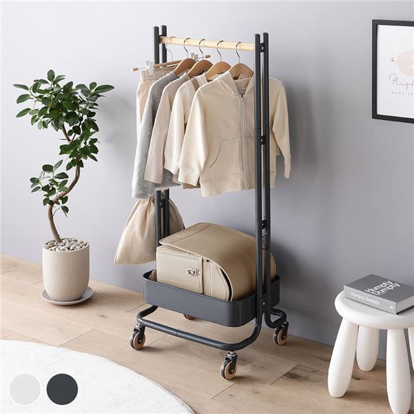 キッズハンガー グレイ 組立品 代引不可