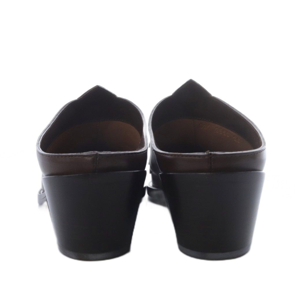 100%品質保証。 サルトル SARTORE ウエスタンガラサボシューズ チャンキーヒール レザー 36 キャメル |YO15 【激安!正規品!!】