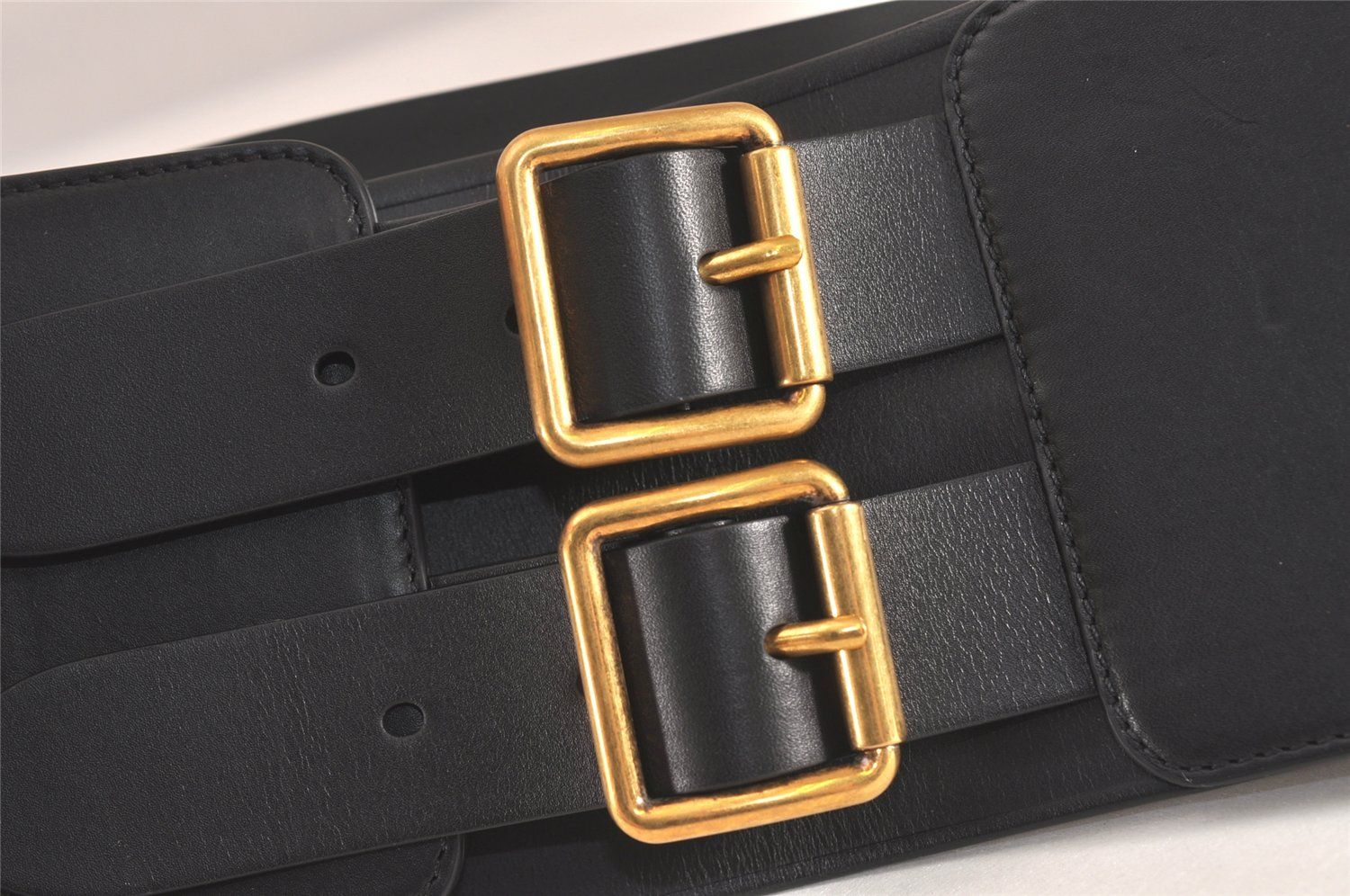 dior ベルト　70センチ クリスチャン・ディオール ベルト サドル カーフレザー サイズ70