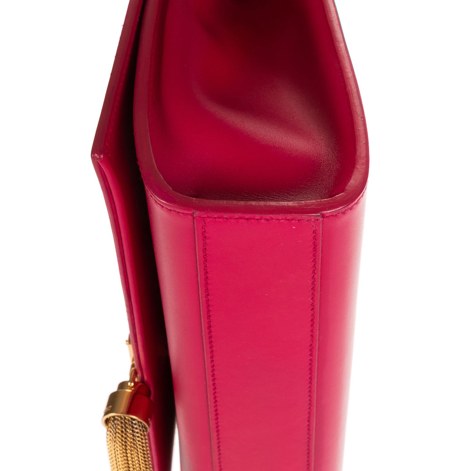 イヴサンローランケイトタッセルフューシャスムースレザーA