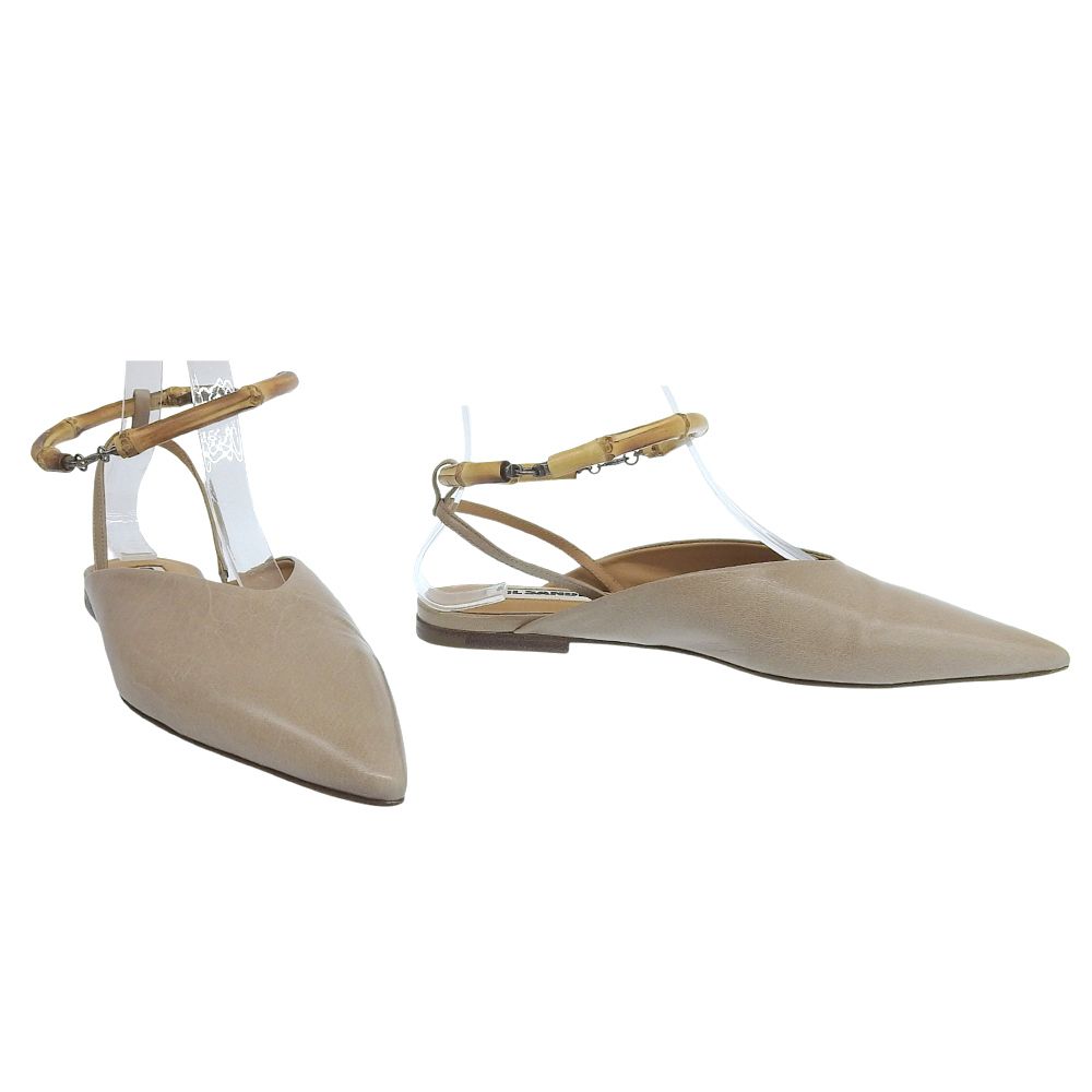 箱付超美品 ジルサンダー JIL SANDER 2023年 BAMBOO FLAT SANDAL 箱付超美品 ジルサンダー JIL SANDER 2023年 BAMBOO FLAT SANDAL