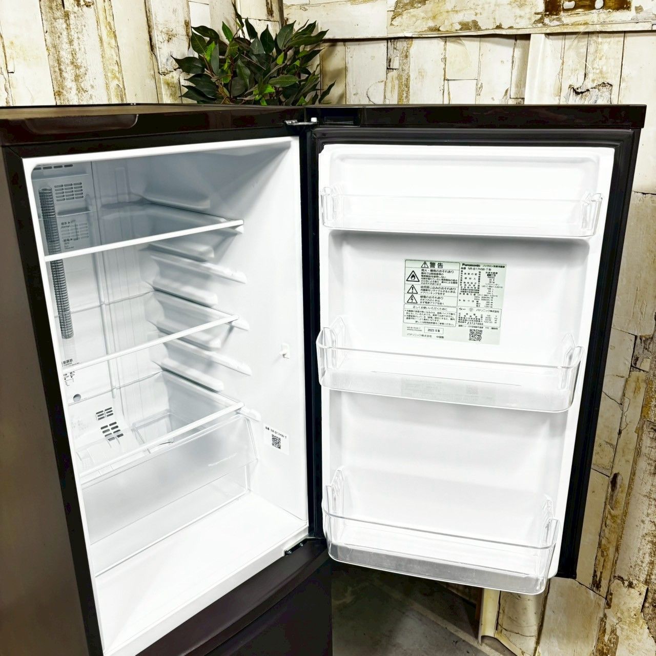 Panasonic 冷蔵庫 NR-B17HW-W 168L 2023年製