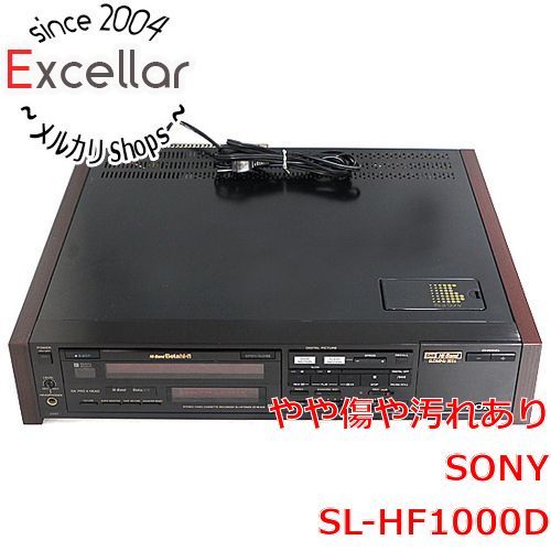 bn:9] SONY ベータビデオデッキ SL-HF1000D リモコン付き - 家電・PC