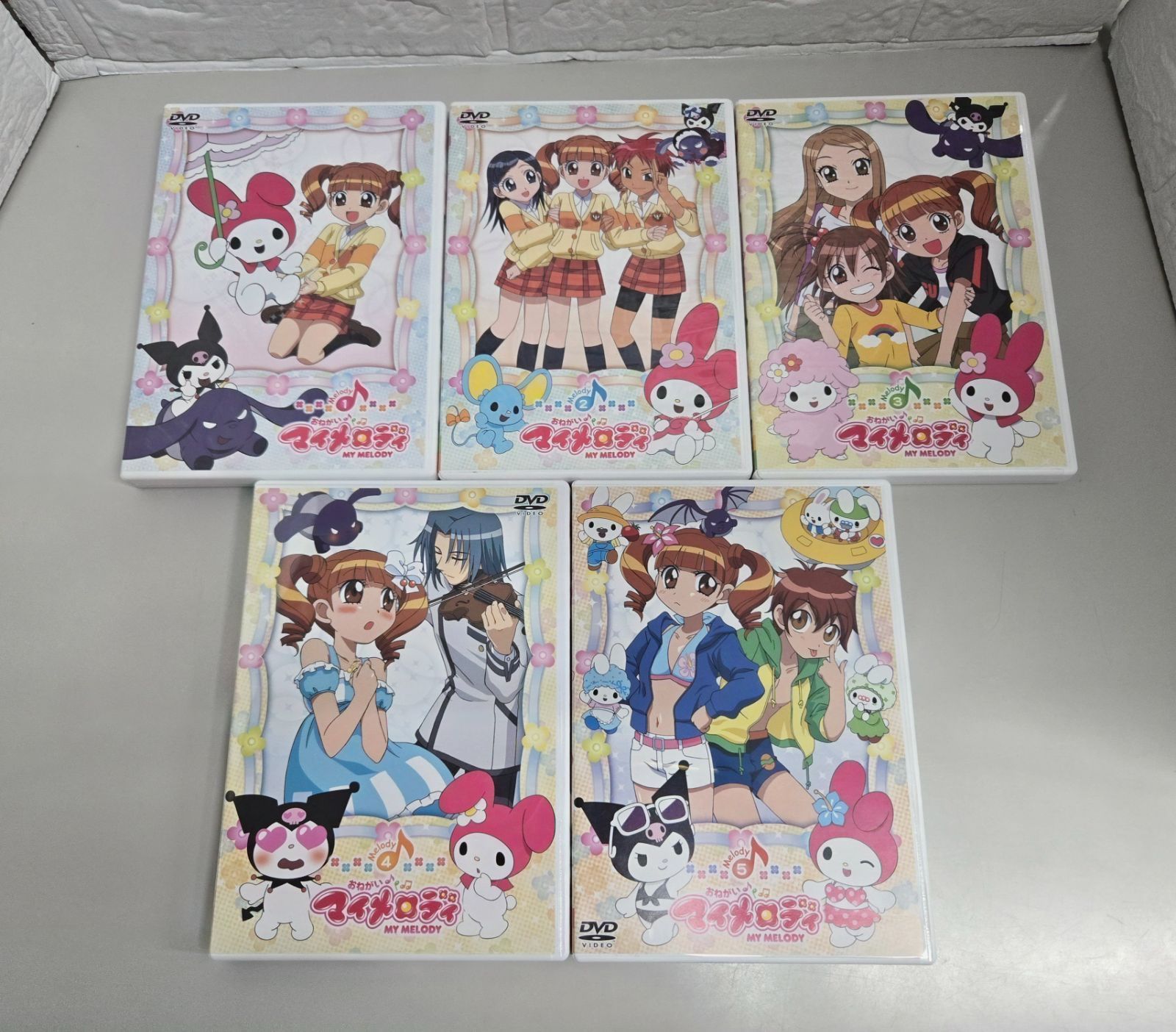 おねがいマイメロディDVD全巻セット おねがいマイメロディ DVD 1～5巻 - メルカリ